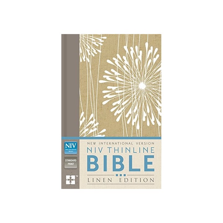 Niv, Thinline Bible, Linen Edition